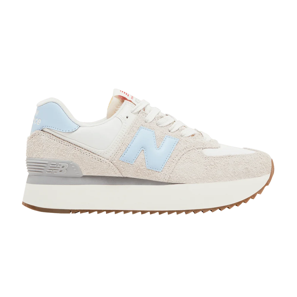 Кроссовки New Balance Wmns 574+ 'Moonbeam Light Chrome Blue'