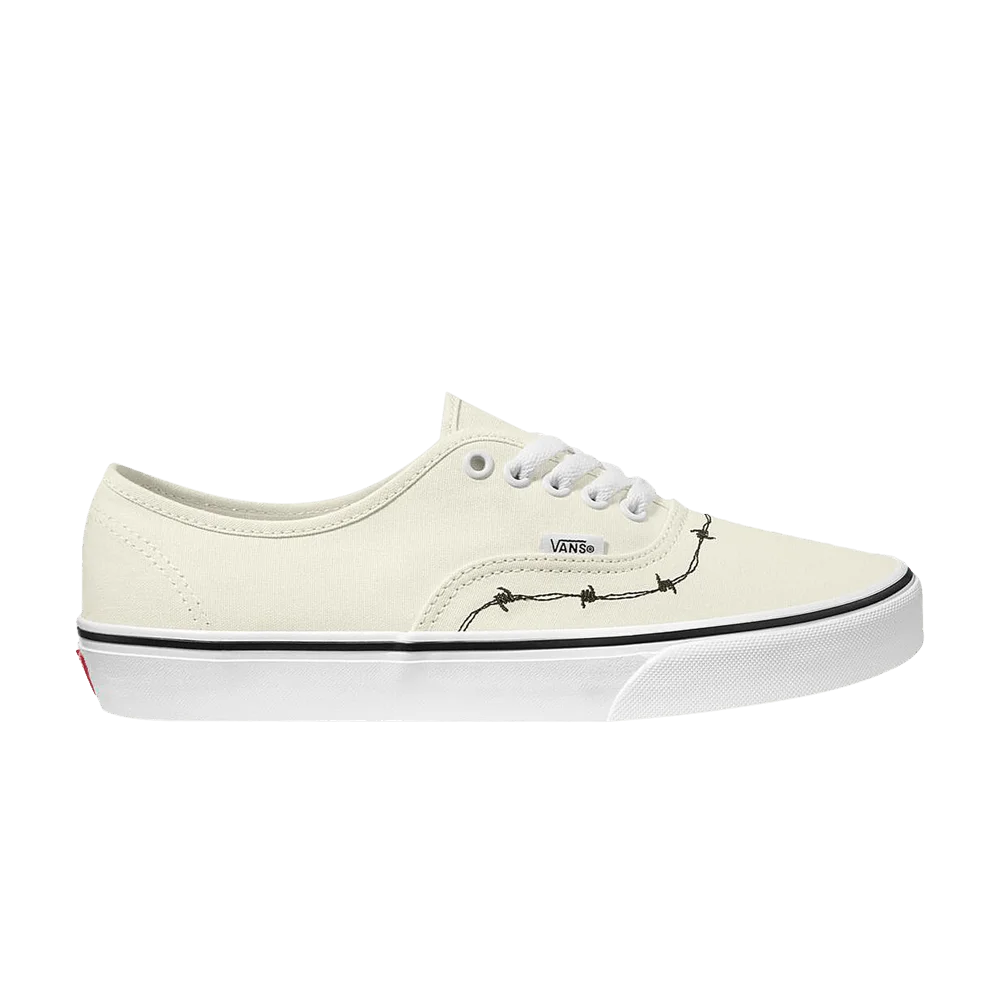 Кеды Vans Authentic 'Barbed - White'