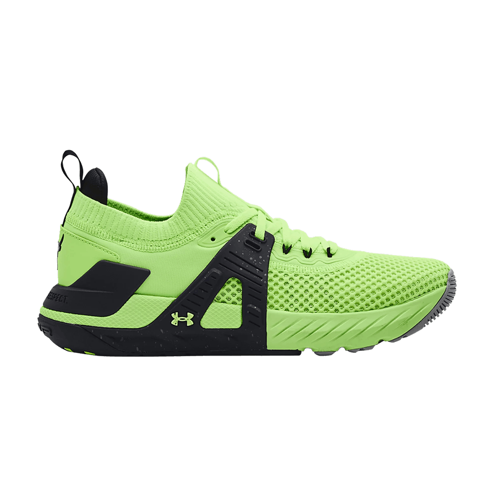 Кроссовки Under Armour Project Rock 4 'Quirky Lime'
