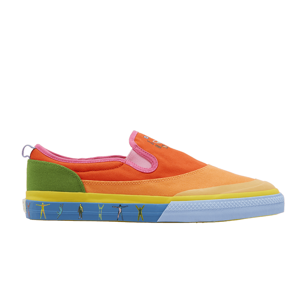 Кроссовки Adidas Nizza Slip-On Low 'Pride Pack - Love Unites'