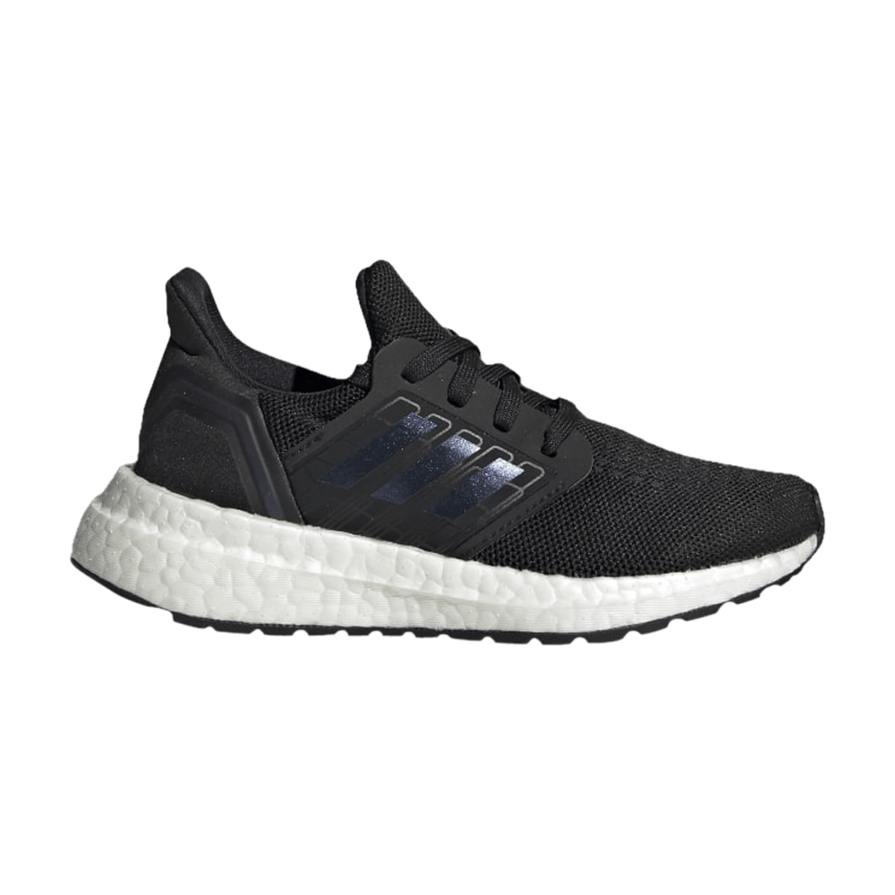 Кроссовки Adidas UltraBoost 20 J 'Black Violet Metallic'