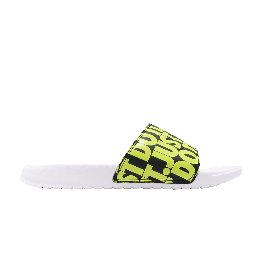 Кроссовки Nike Benassi JDI Print 'Volt'