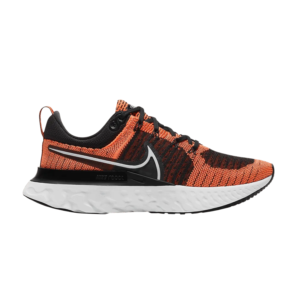 Кроссовки Nike Wmns React Infinity Run Flyknit 2 'Bright Mango Black'