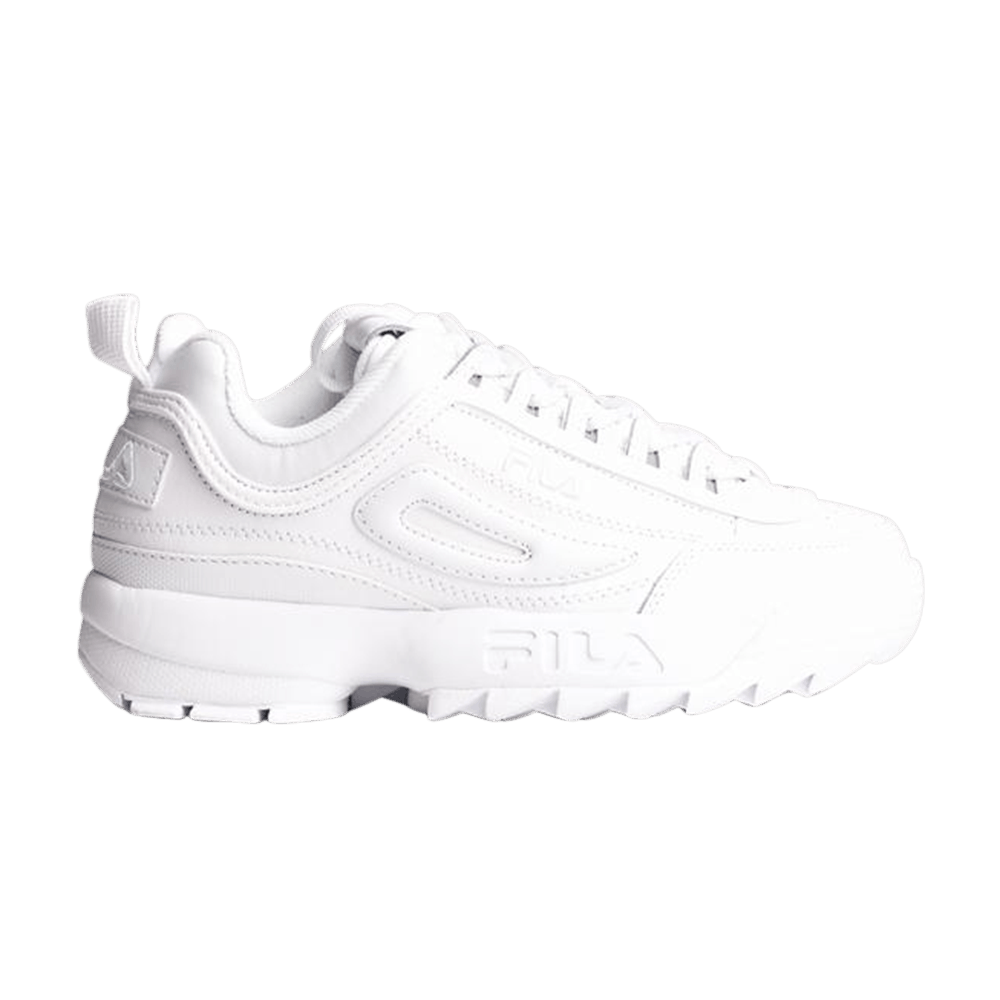 Кроссовки Fila Disruptor 2 Premium 'Triple White'
