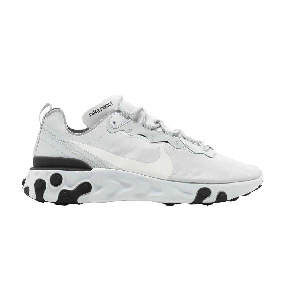 Кроссовки Nike React Element 55 'Pure Platinum Thunder Grey'