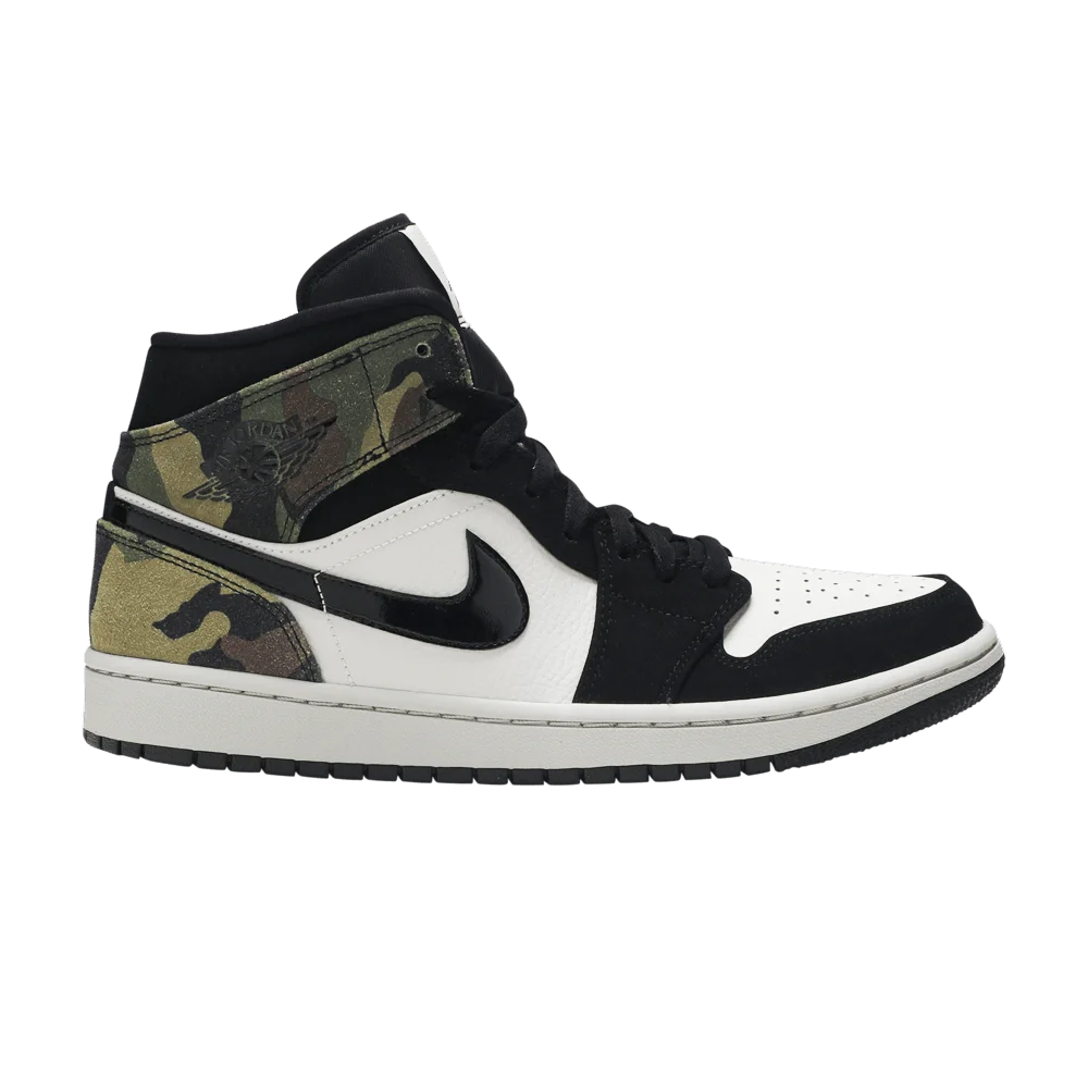 Кроссовки Air Jordan 1 Mid 'Camo'