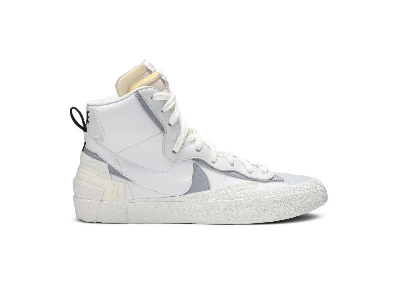 Кроссовки sacai x Nike Blazer Mid 'White Grey'