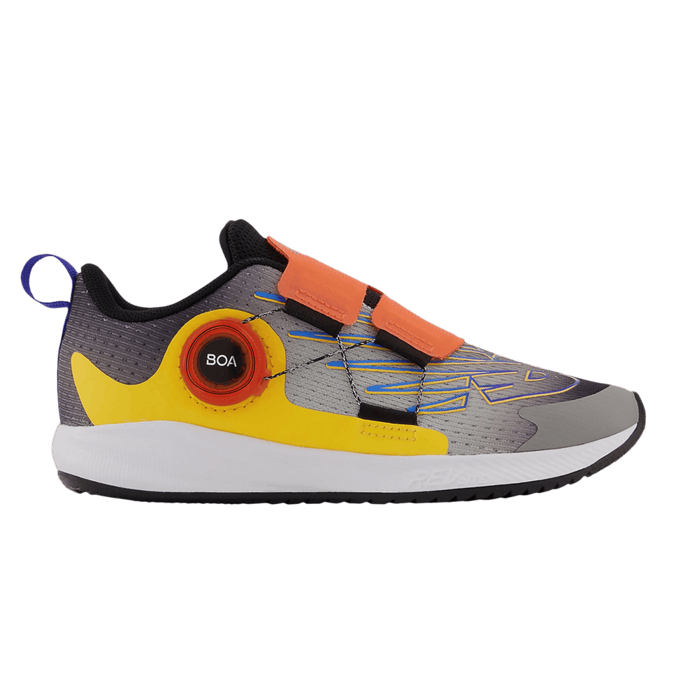 Кроссовки New Balance FuelCore Reveal v3 BOA Little Kid Wide 'Black Vibrant Orange'
