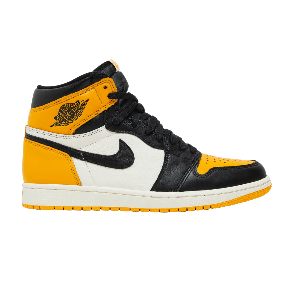Кроссовки Air Jordan 1 Retro High OG 'Yellow Toe'