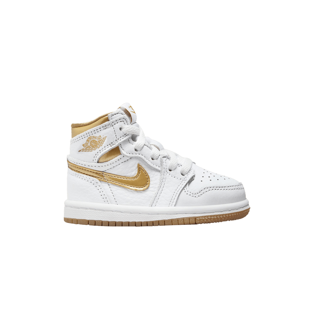 Кроссовки Air Jordan 1 Retro High OG TD 'Metallic Gold'
