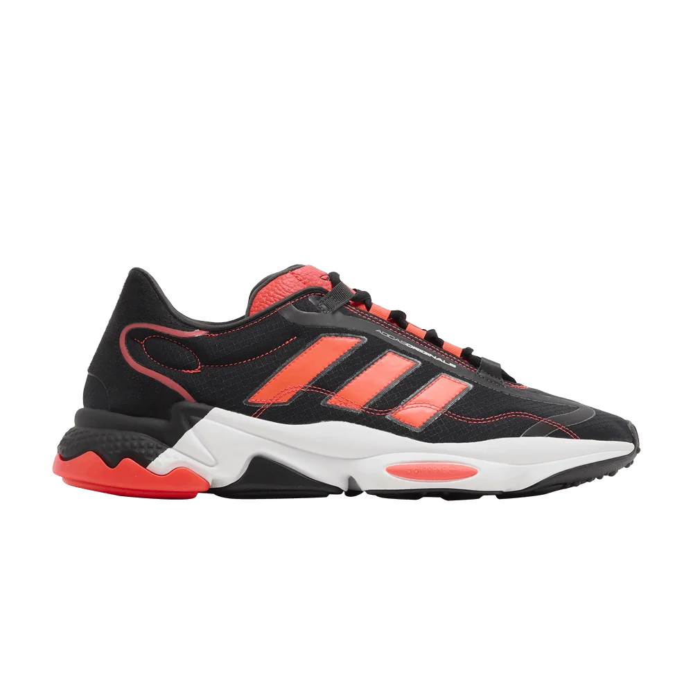 Кроссовки Adidas Ozweego 'Black Solar Red'