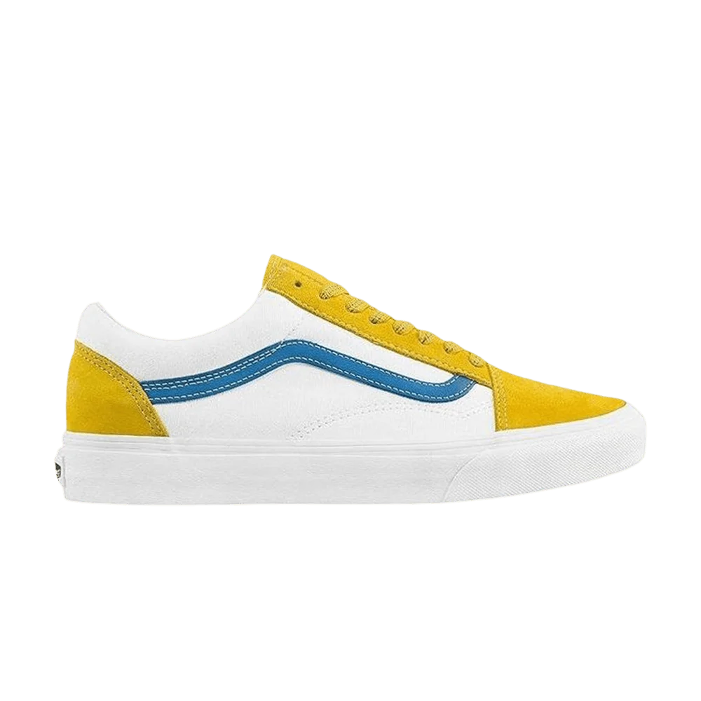 Кеды Vans Old Skool 'Yellow Blue White'