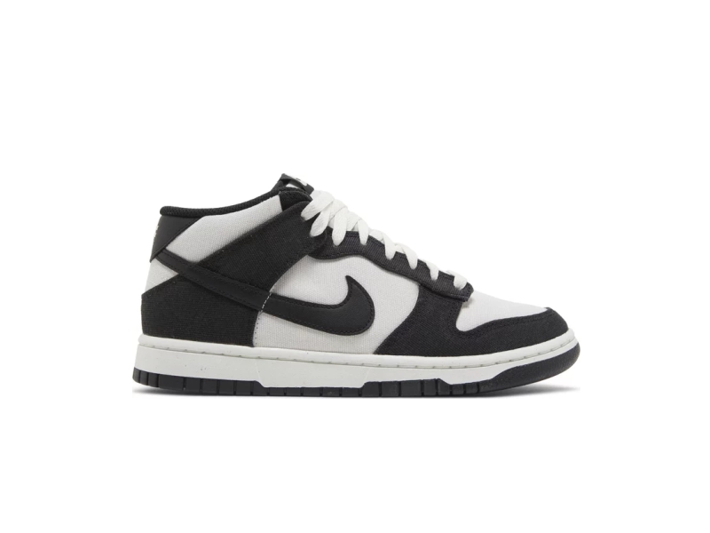 Кроссовки Nike Dunk Mid 'Canvas Panda'