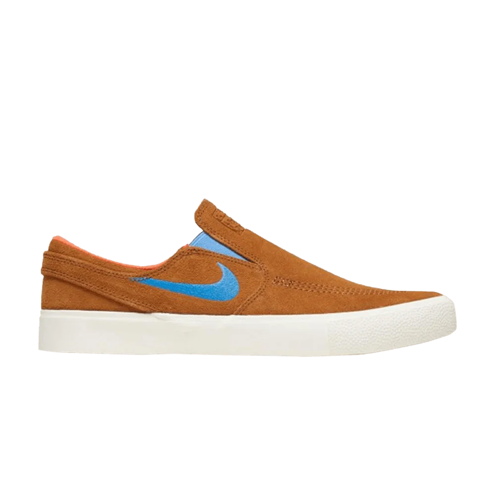 Кроссовки Nike Zoom Janoski Slip RM SB 'Tan Blue'
