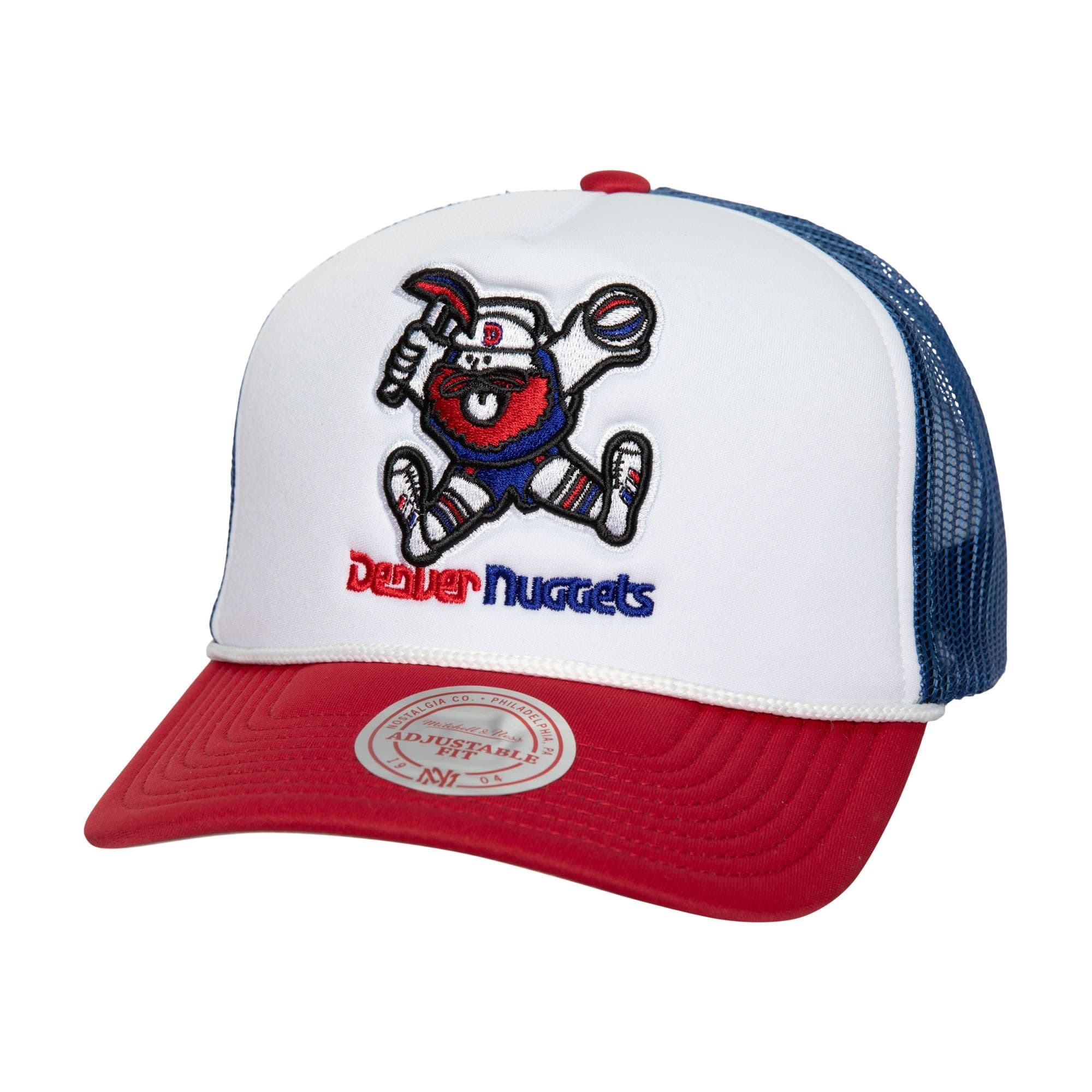 Бейсболка Mitchell & Ness Blocker Trucker HWC Denver Nuggets Hat