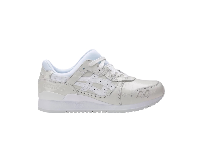 Кроссовки Wmns Asics Gel Lyte 3 Crinkled Patent Leather – White