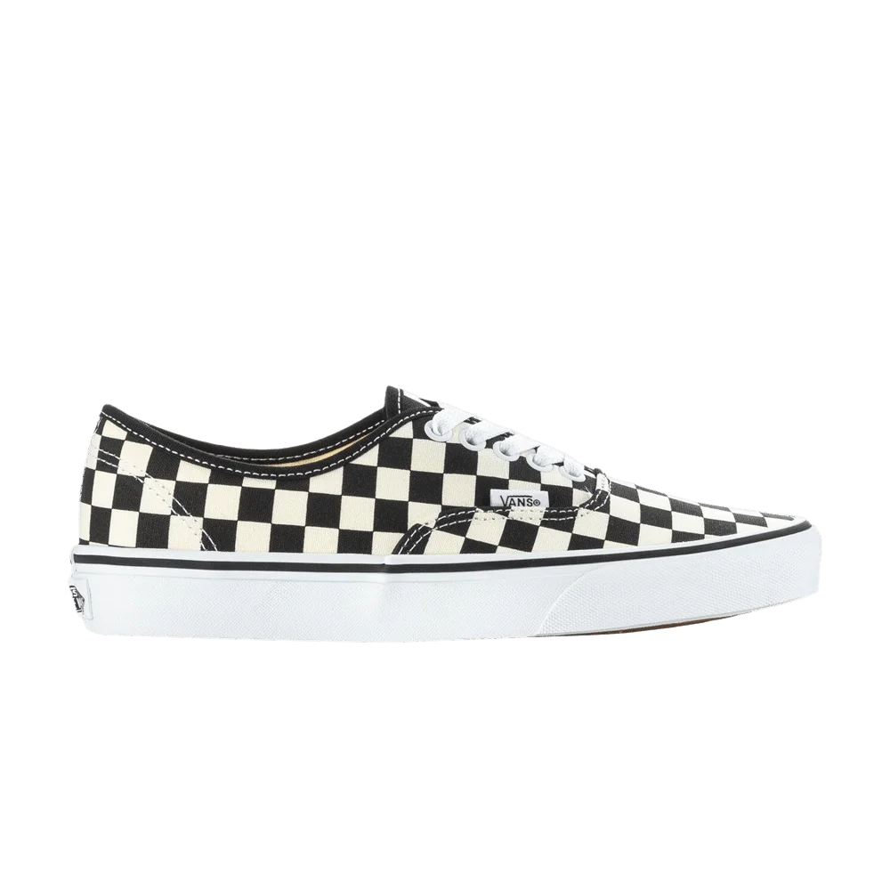 Кеды Vans Authentic Checkerboard 'Black'
