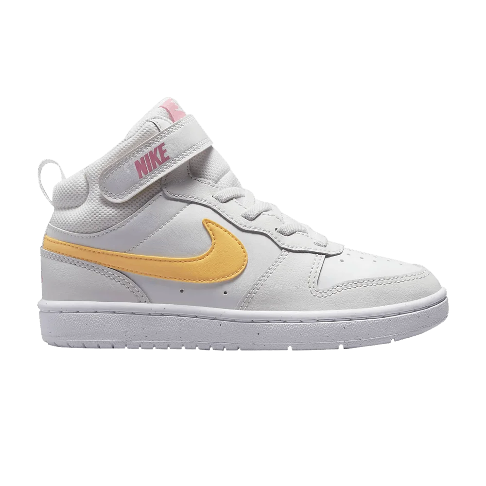 Кроссовки Nike Court Borough Mid 2 PS 'White Topaz Gold'