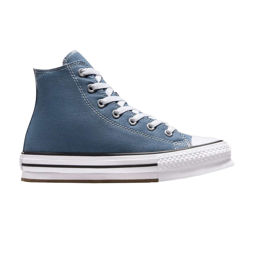 Кроссовки Converse Chuck Taylor All Star EVA Lift High GS 'Lakeside Blue'