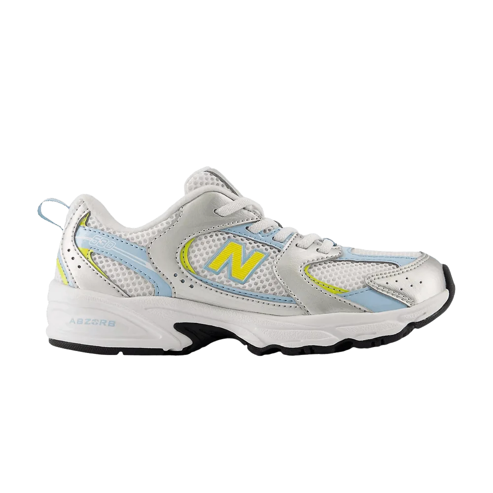 Кроссовки New Balance 530 Bungee Lace 'Light Silver Metallic'