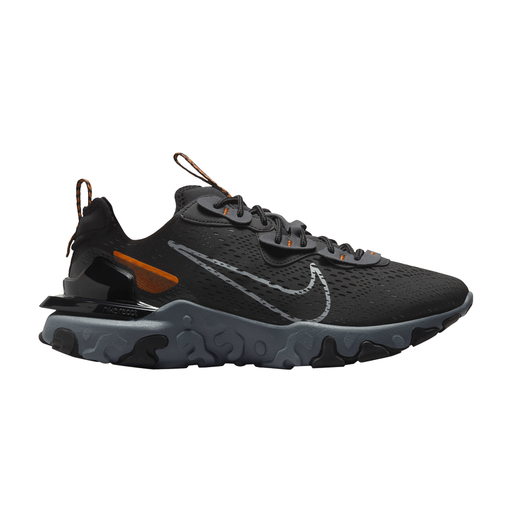 Кроссовки Nike React Vision 'Black Safety Orange'