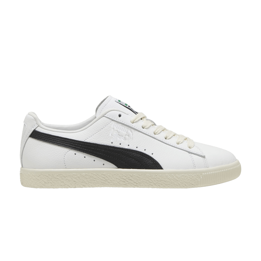 Кроссовки Puma Clyde Leather 'White Black'