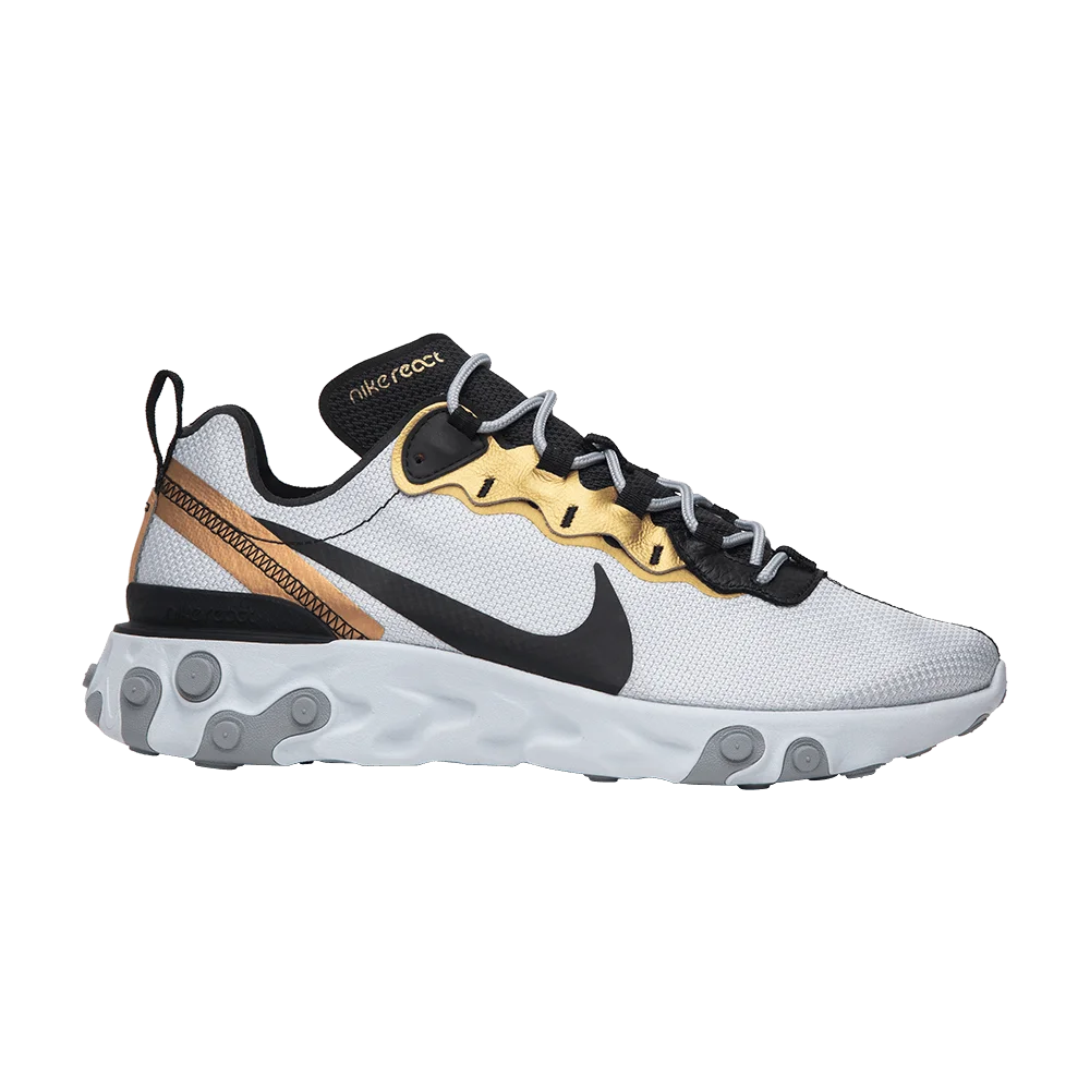 Кроссовки Nike React Element 55 'Gold Ranger'