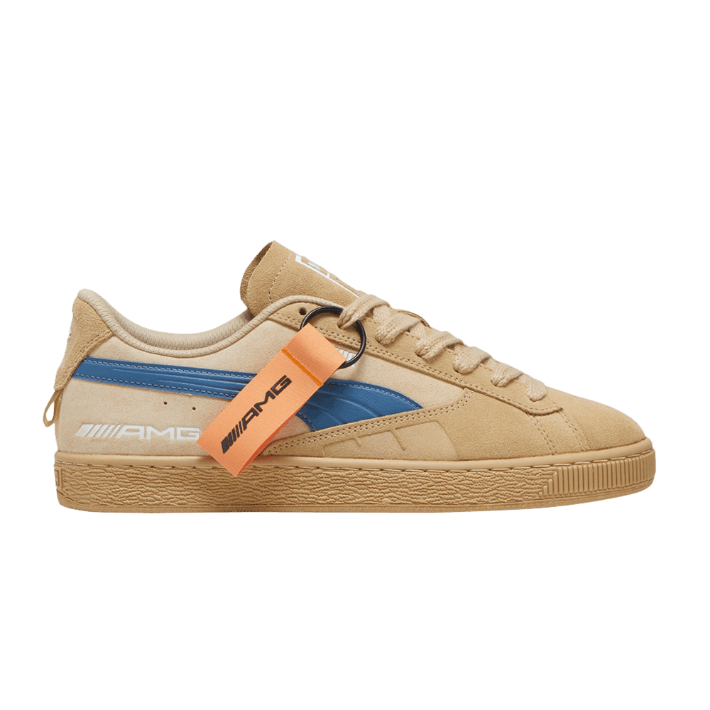 Кроссовки Mercedes-AMG Petronas Motorsport x Puma Suede 'Sand Dune Blue Horizon'