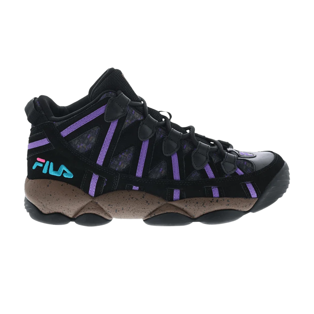Кроссовки Fila Stackhouse Spaghetti 'Black Pinecone Electric Purple'
