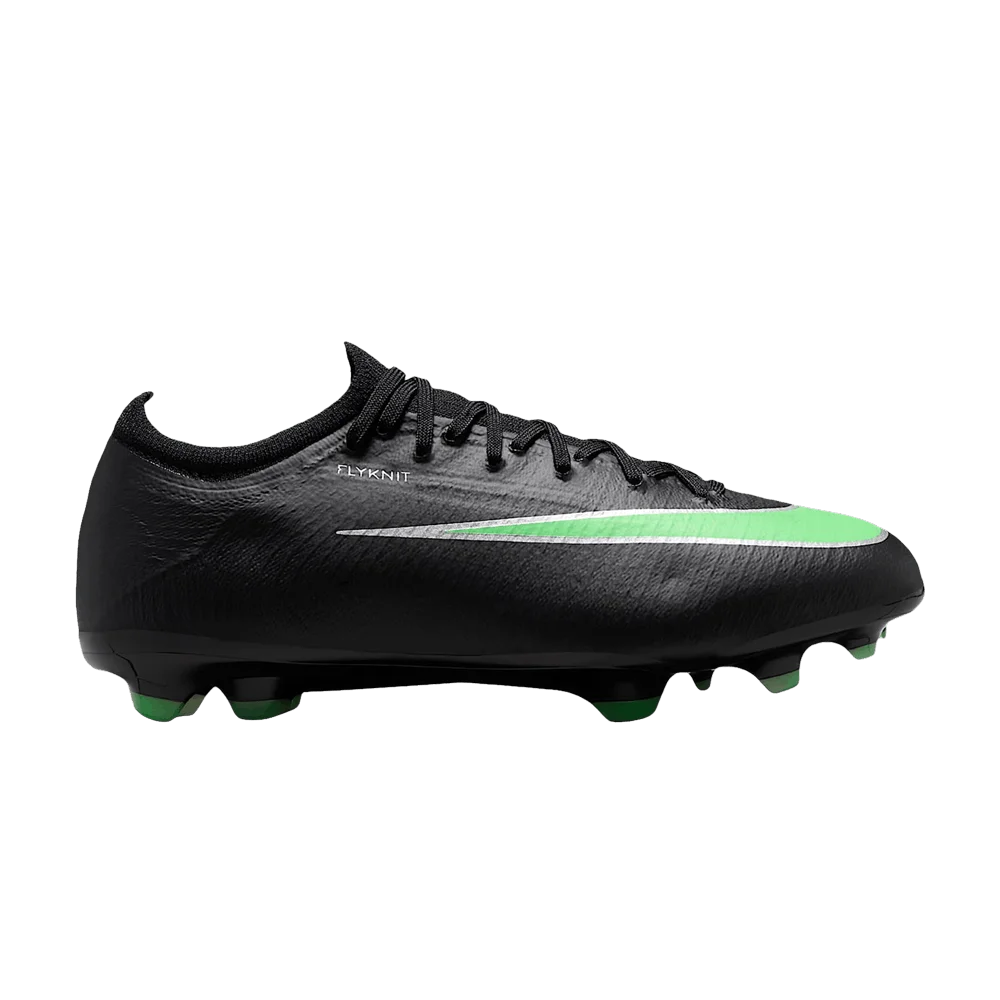 Кроссовки Nike Jr. Mercurial Vapor 17 Pro Fg Low GS 'Black Black Illusion Green'