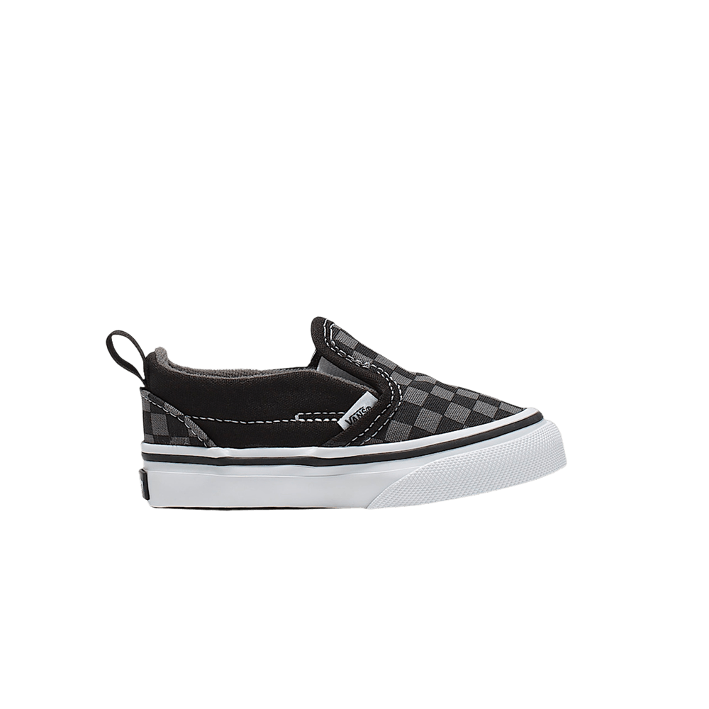 Кроссовки Vans Classic Slip-On V Toddler 'Black Pewter Grey'