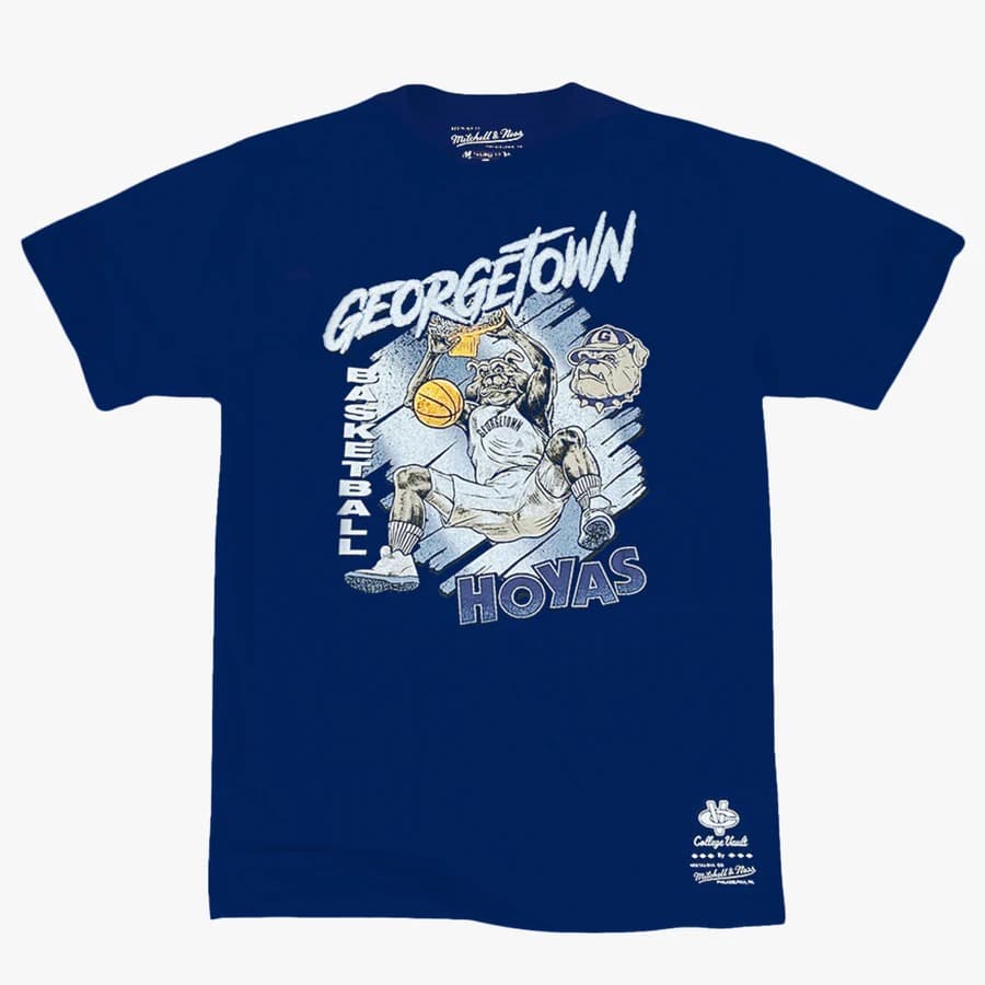Футболка Mitchell & Ness Georgetown Hoyas University Dunk NCAA T-Shirt