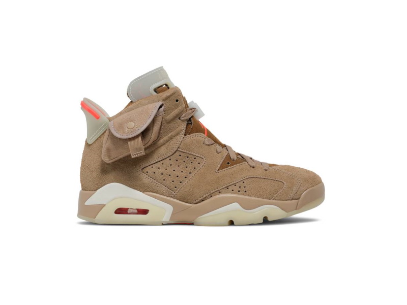Кроссовки Travis Scott x Air Jordan 6 Retro 'British Khaki'