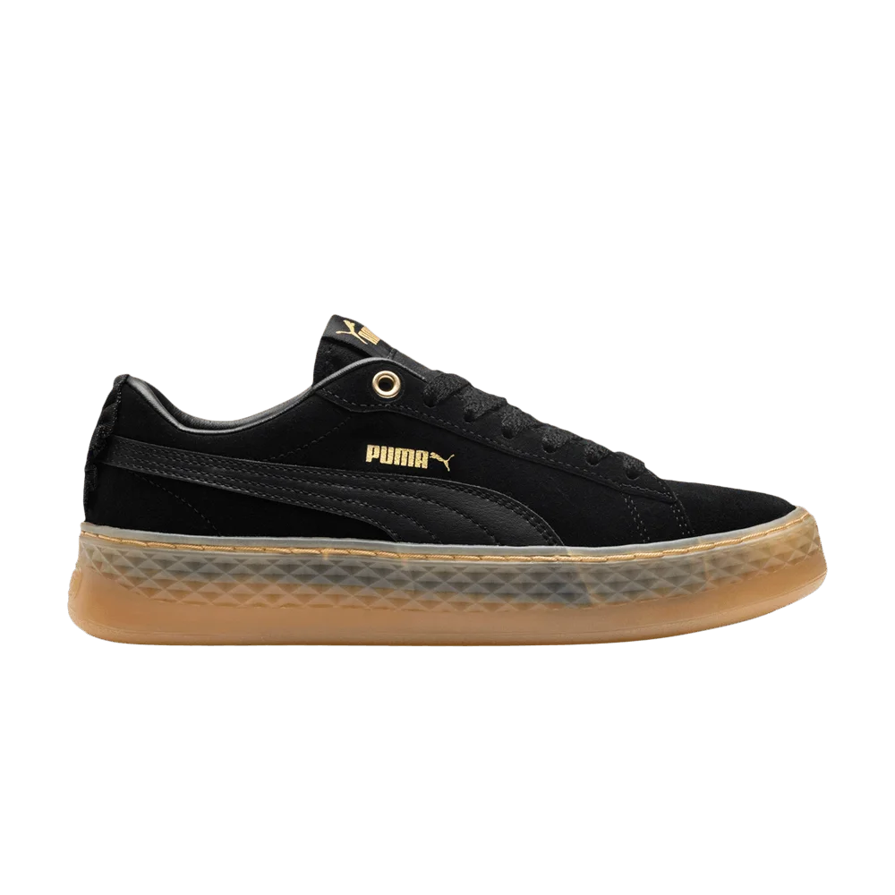 Кроссовки Puma Wmns Smash Platform Frill 'Black Gum'