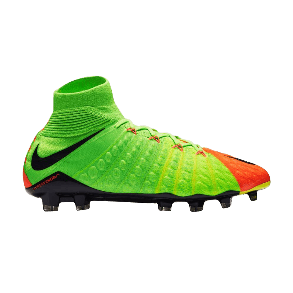 Кроссовки Nike Hypervenom Phantom 3 DF FG 'Electric Green'