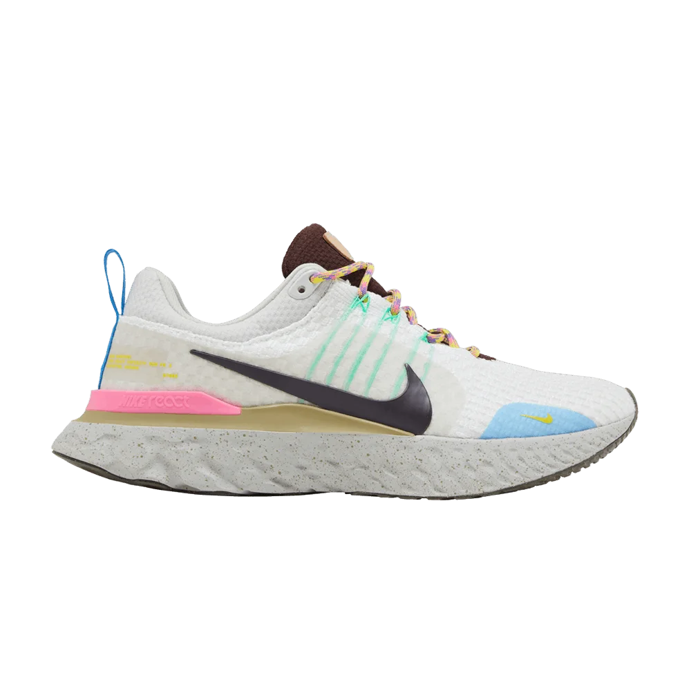 Кроссовки Nike React Infinity Run Flyknit 3 'Sail Pinksicle Earth'
