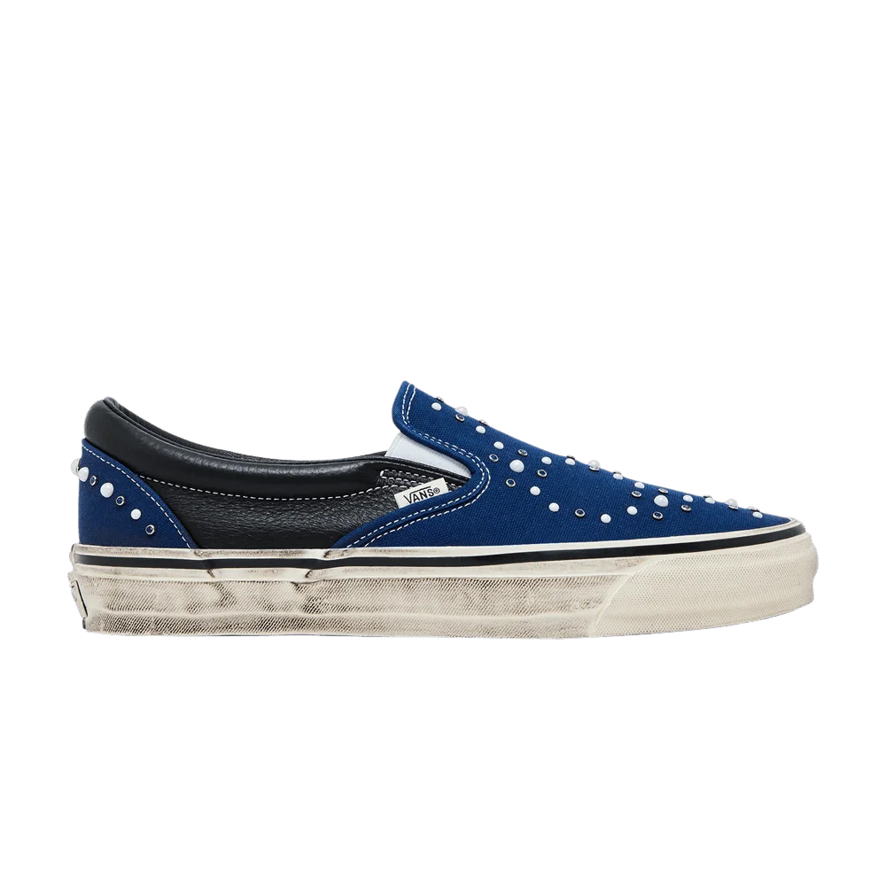 Кроссовки Vans Premium Classic Slip-On 'Pearlized Pack - Indigo Blue'