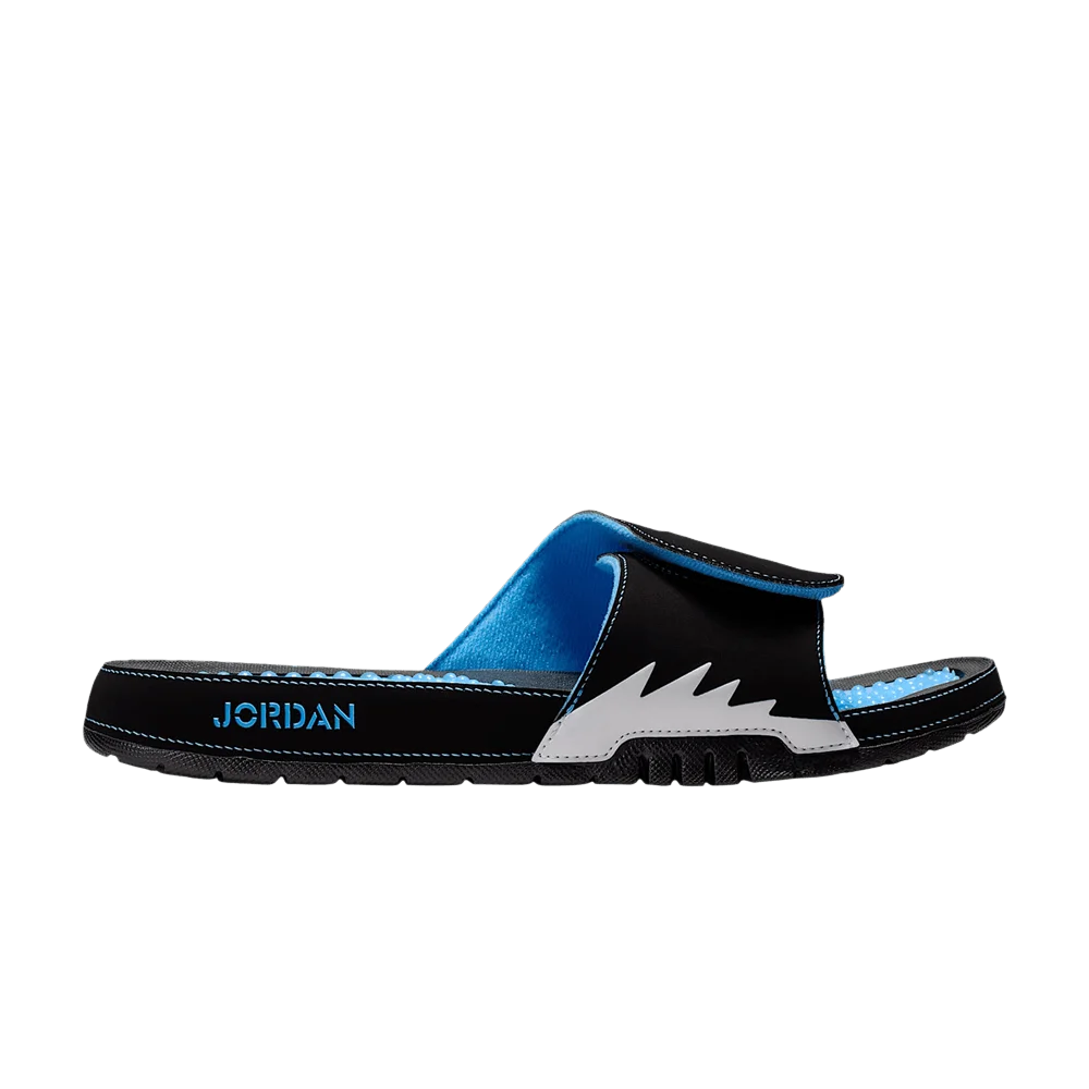 Тапочки Air Jordan Hydro 5 Slide  'Black White University Blue'