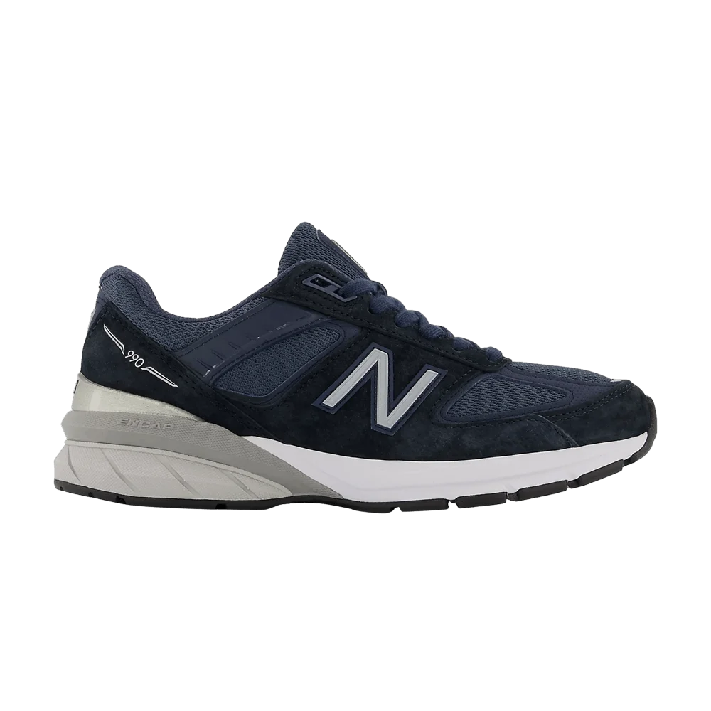 Кроссовки New Balance 990v5 Made In USA B Wide 'Navy'