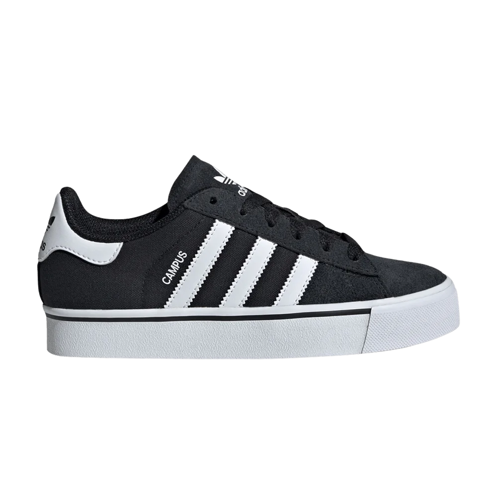 Кроссовки Adidas Campus Vulc J 'Black White'