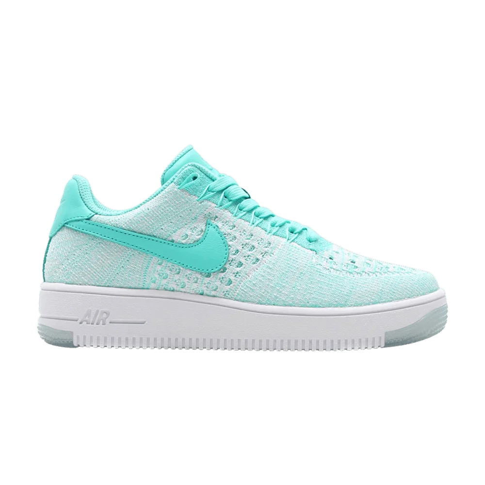 Кроссовки Nike Wmns Air Force 1 Flyknit Low 'Hyper Turquoise'