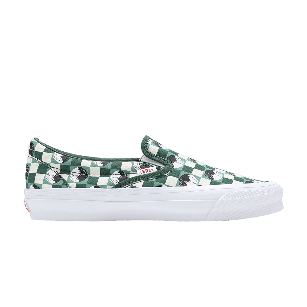 Кроссовки Vans OG Classic Slip-On LX 'Year of The Rabbit - Green'
