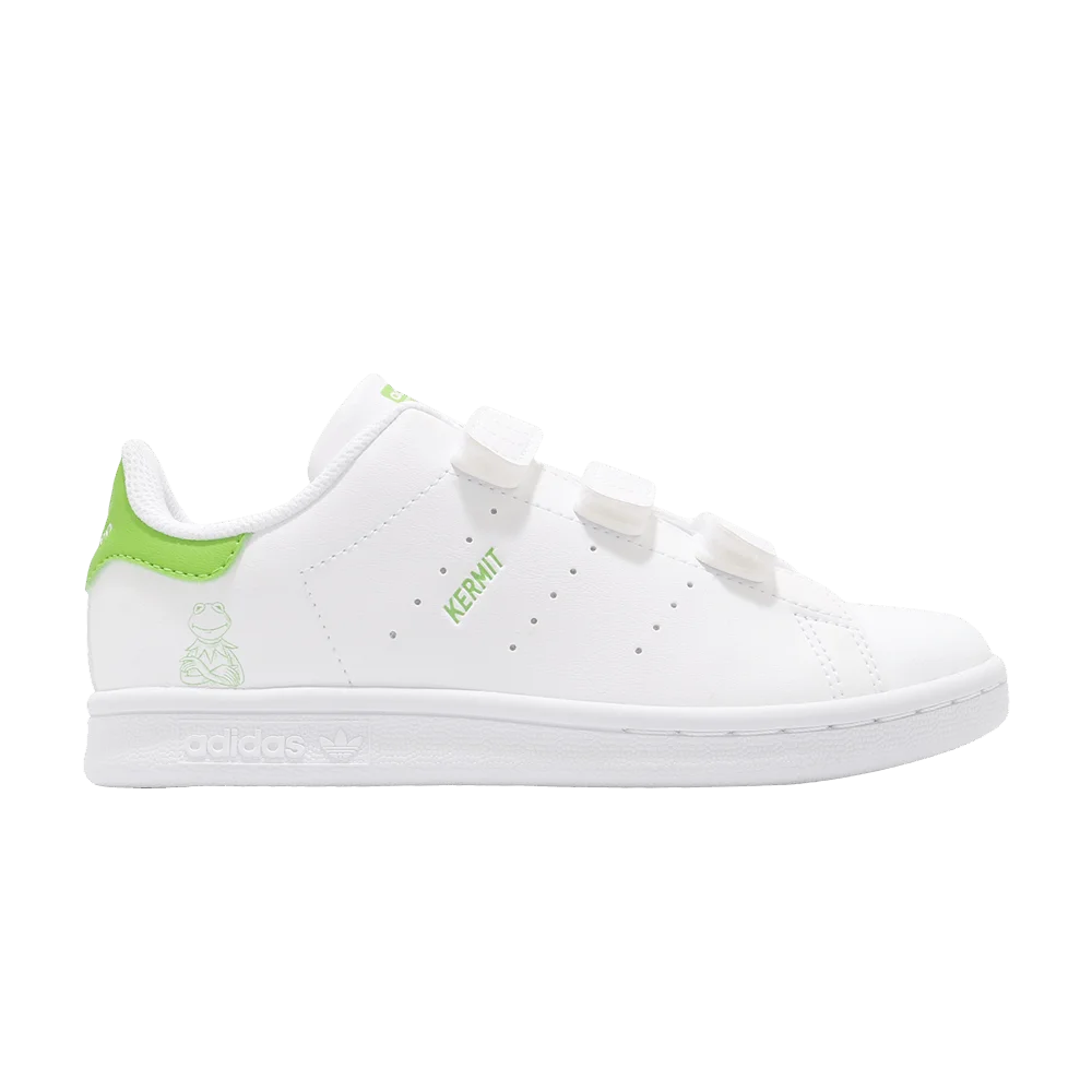 Кроссовки The Muppets x adidas Stan Smith Little Kid 'Kermit The Frog'