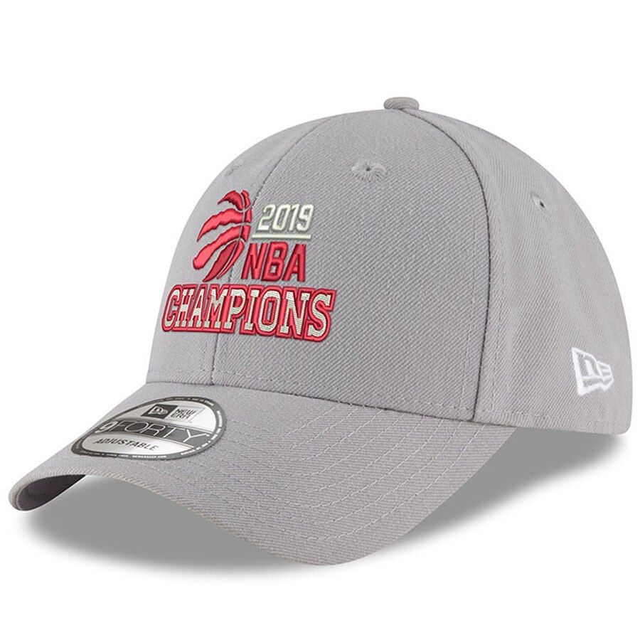 Toronto Raptors New Era 2019 NBA Finals Champions Hat - Gray