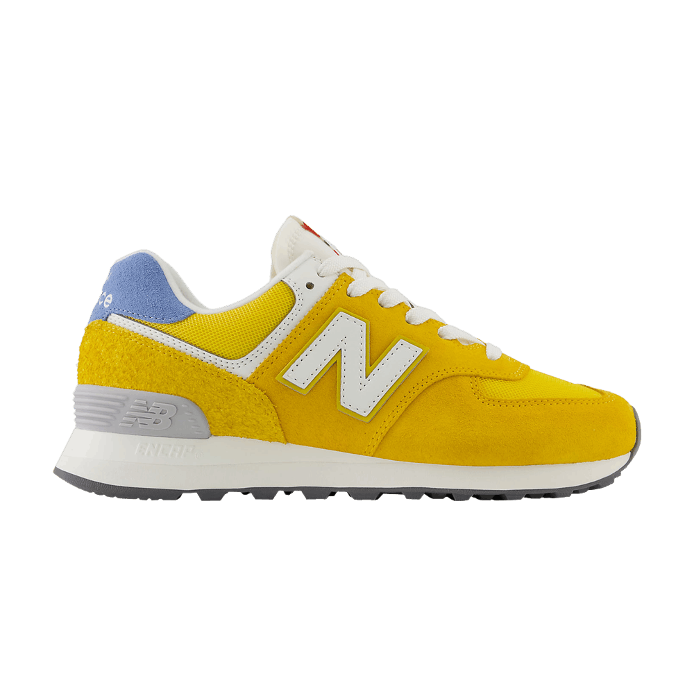 Кроссовки New Balance Wmns 574 'Varsity Gold Blue Laguna'