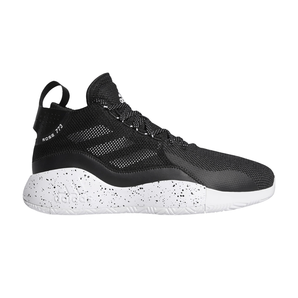 Кроссовки Adidas D Rose 773 2020 'Black White'