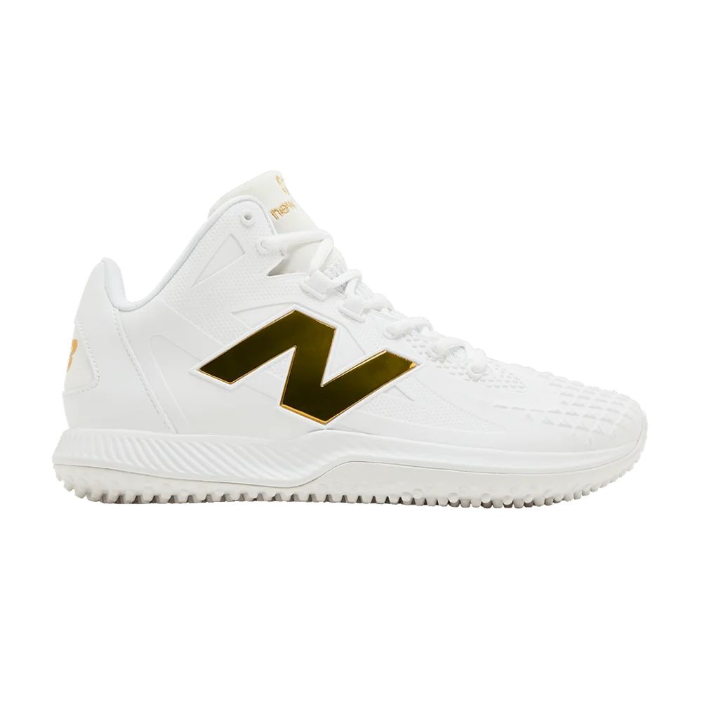 Кроссовки New Balance Ohtani 1 TF 'White Metallic Gold'