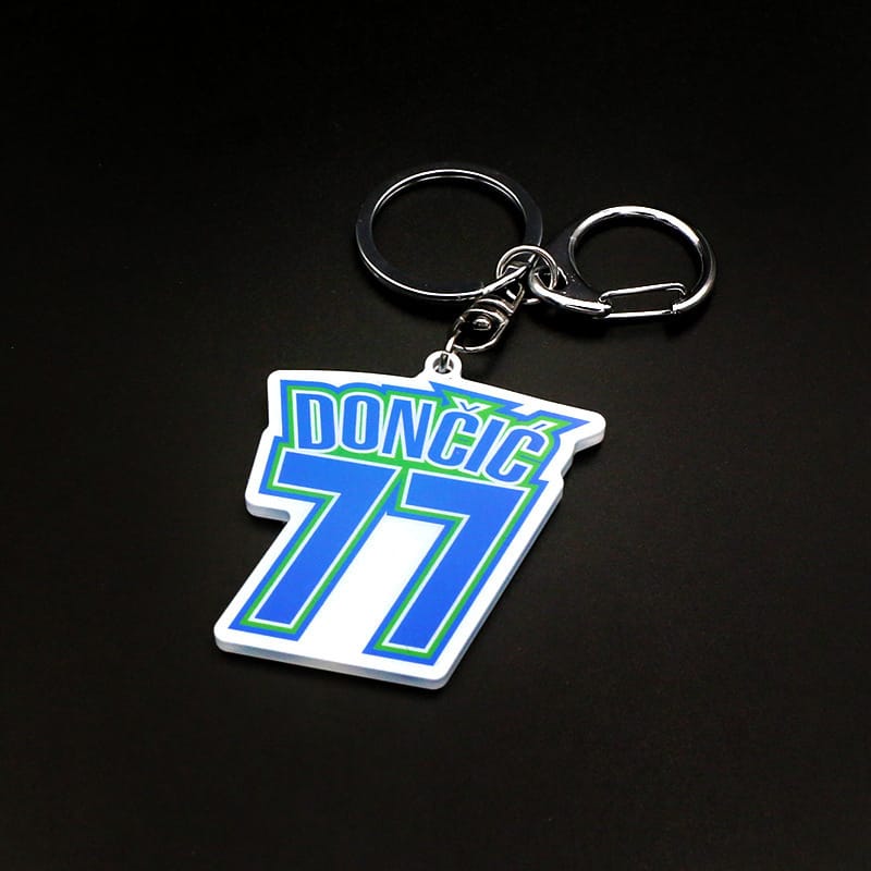 Брелок для ключей Jinduo Doncic Jersey Number Keychain