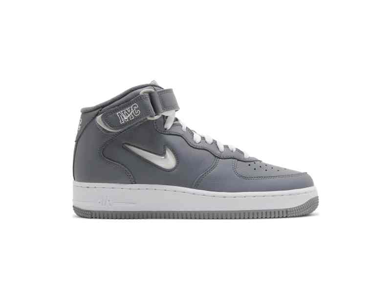 Кроссовки Nike Air Force 1 Mid Jewel QS 'NYC - Cool Grey'