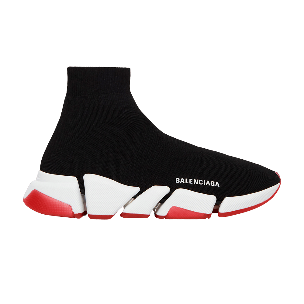 Кроссовки Balenciaga Wmns Speed 2.0 Sneaker 'Black White Red'